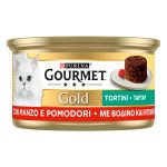 Gourmet Gold Tortini Manzo e Pomodori - 85g