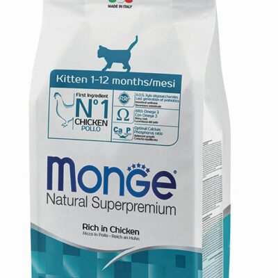 Monge Natural Superpremium Kitten Ricco in Pollo
