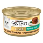 Gourmet Gold Tortini 85gr - Tacchino e Spinaci