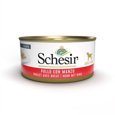 Schesir Pollo con Manzo 150gr per Cani