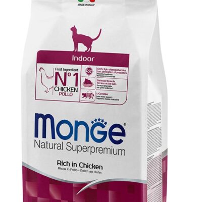 Monge Natural Superpremium Indoor Ricco in Pollo