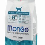 Monge Natural Superpremium Kitten Ricco in Pollo - 10kg
