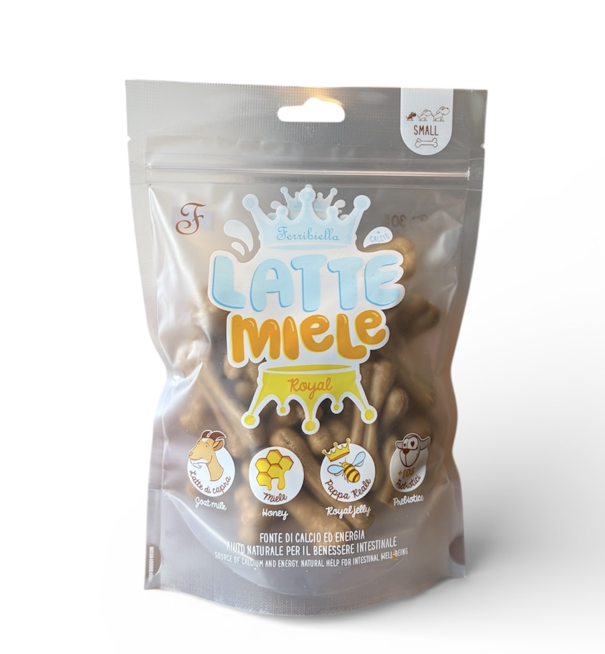 Ferribiella Snack Latte e Miele , Small 30pcs