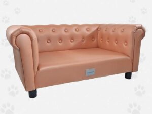 Nasonero - Divanetto con Bottoni Marrone