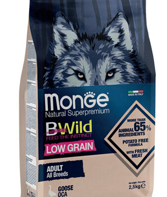Monge BWild Low Grain Adult All Breads Oca