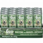 Leo’s Bocconi con Manzo e Ortaggi Adult - 24x415g