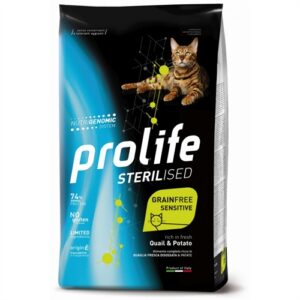 Prolife Cat Sterilised Grain Free Quaglia e Patate