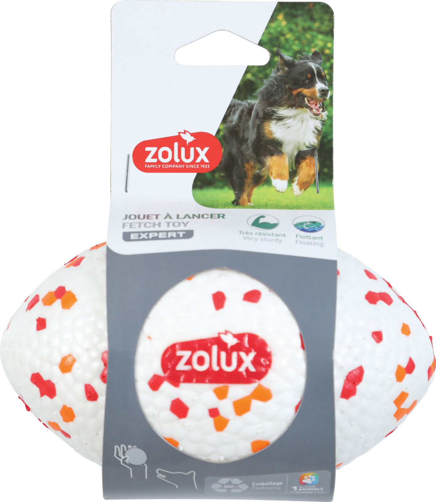 Zolux Gioco ETPU Pallone Rugby