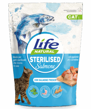 Life Cat Sterilised Salmone 800g