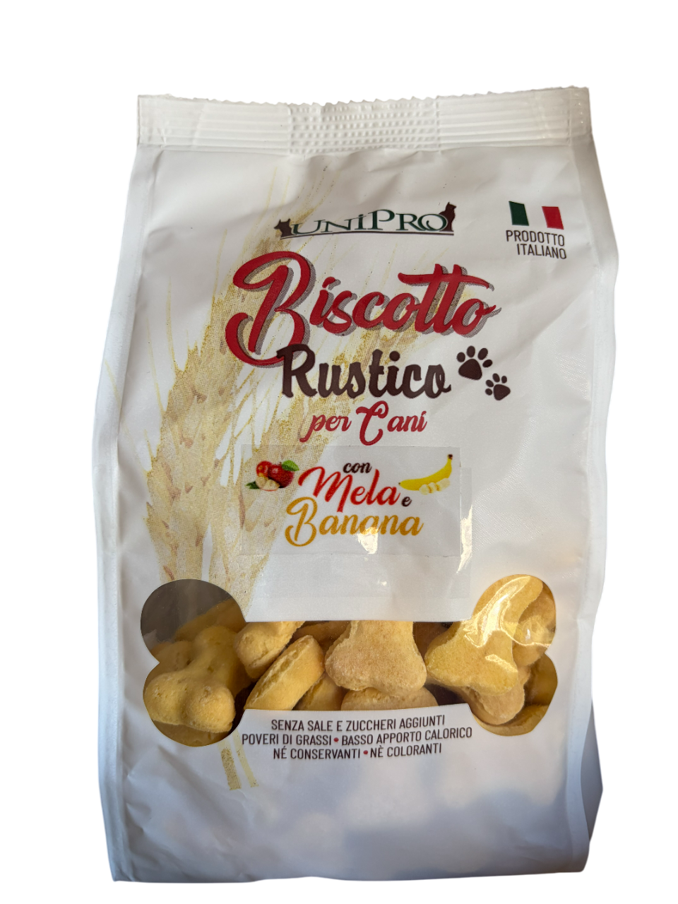 Unipro - Biscotto Rustico Mela e Banana 300g