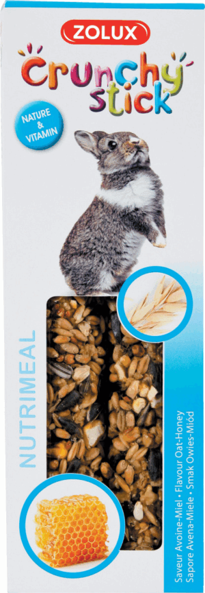 Crunchy Stick Conigli con Avena e Miele 115g