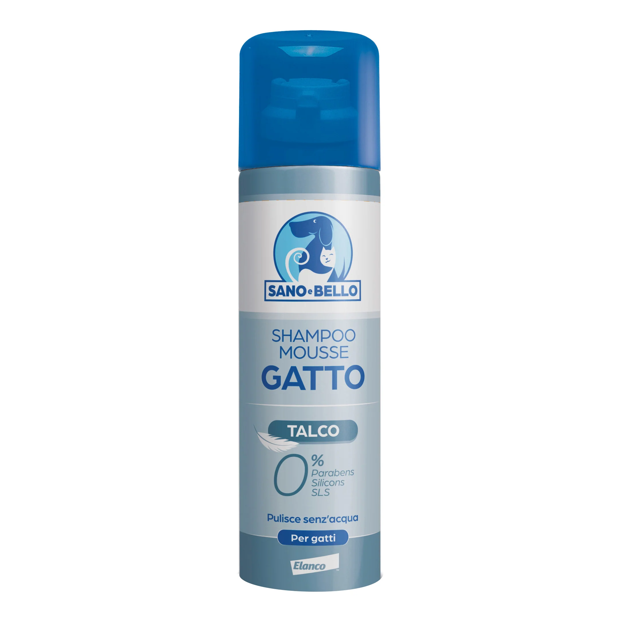 SANO E BELLO Shampoo Secco Gatto 200ml
