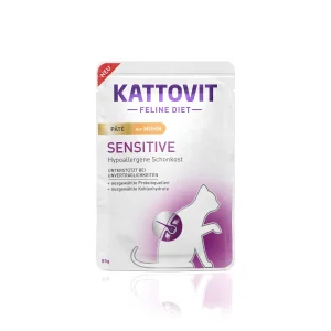 Kattovit Patè Sensitive Pollo 85g