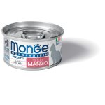 Monge Monoprotein Lattina 80g - Pezzetti Solo Manzo