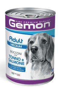 Gemon Medium Adult Bocconi con Tonno e Salmone