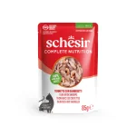 Schesir Soft Complete Nutrition in Gelatina 85g - Tonnetto con Gamberetti