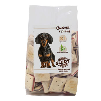 Sludy Biscotti Quadrotti Ripieni 500g