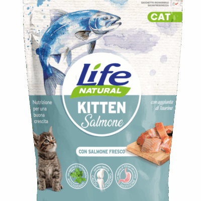 Life Cat Kitten Salmone 800g