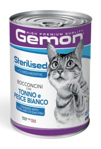 Gemon Bocconcini Sterilised Tonno e Pesce Bianco