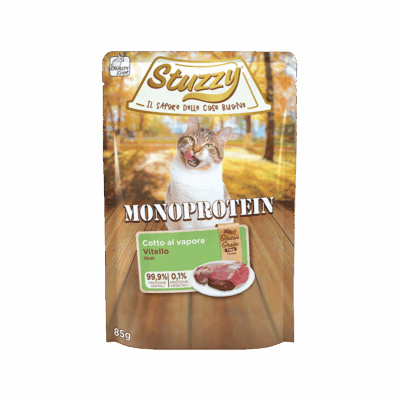 Stuzzy Cat Monoprotein Vitello 85g