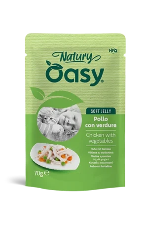 Oasy Natury Soft Jelly Sardine 70gr