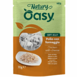 Oasy Natury Soft in Jelly 70g - Pollo con formaggio