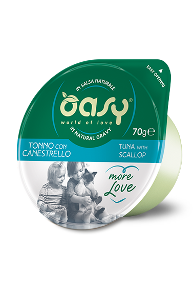 Oasy More Love Cup Tonno con Vongole 70gr