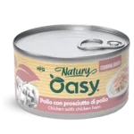 Oasy Natury in Brodo 85g - Pollo con prosciutto