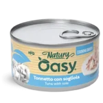 Oasy Natury in Brodo 85g - Tonnetto con Sogliola