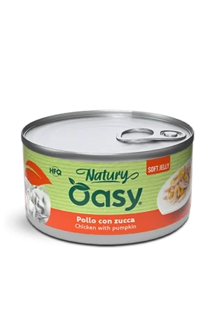 Oasy Natury Soft Jelly Pollo con Ananas 85gr