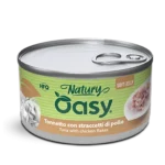 Oasy Natury Soft Jelly Lattina 85g - Tonnetto con Straccetti di Pollo