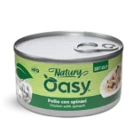 Oasy Natury Soft Jelly Lattina 85g - Pollo con Spinaci