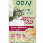 Oasy Creamy Snack Mousse 4x15g - Manzo