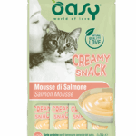 Oasy Creamy Snack Mousse 4x15g - Salmone