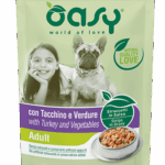 Oasy Straccetti in Salsa 100g - Tacchino e Verdure