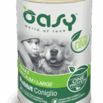 Oasy One Protein Patè 400g - Coniglio - Adult Medium/Large