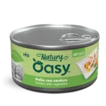 Oasy Natury Soft Jelly Lattina 150g - Pollo con Verdure