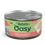 Oasy Natury Soft Jelly Lattina 150g - Pollo con Salmone