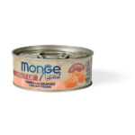 Monge Natural Lattina 80g - Tonno a Pinne Gialle con Salmone