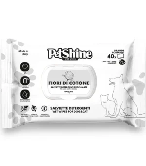 PETSHINE SALVIETTE ALOE 40PZ