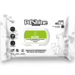 Salviette Detergenti Pet Shine 40pcs - Aloe