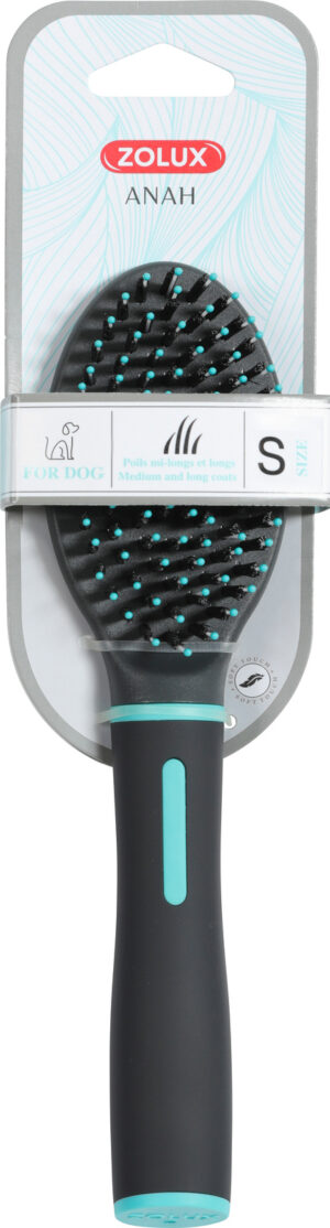 Zolux - ANAH - Spazzola Bi-Materia, Size L