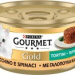 Gourmet Gold Tortini 85g - Tacchino e Spinaci