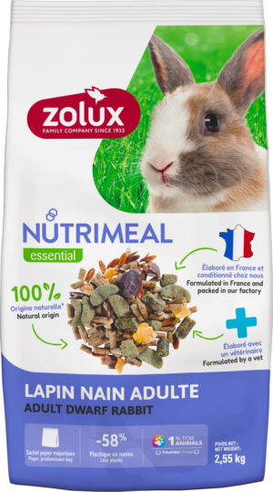 Nutrimeal Mix Conigli Adult 2,55Kg