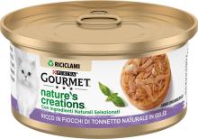 GOURMET NATURE'S CREATION TRANCETTI DI TONNETTO IN SALSA 70G