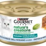 Gourmet Nature's Creations 85g - Mousse Pesce dell'Oceano e Spinaci