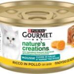 Gourmet Nature's Creations 85g - Mousse Pollo e Carote