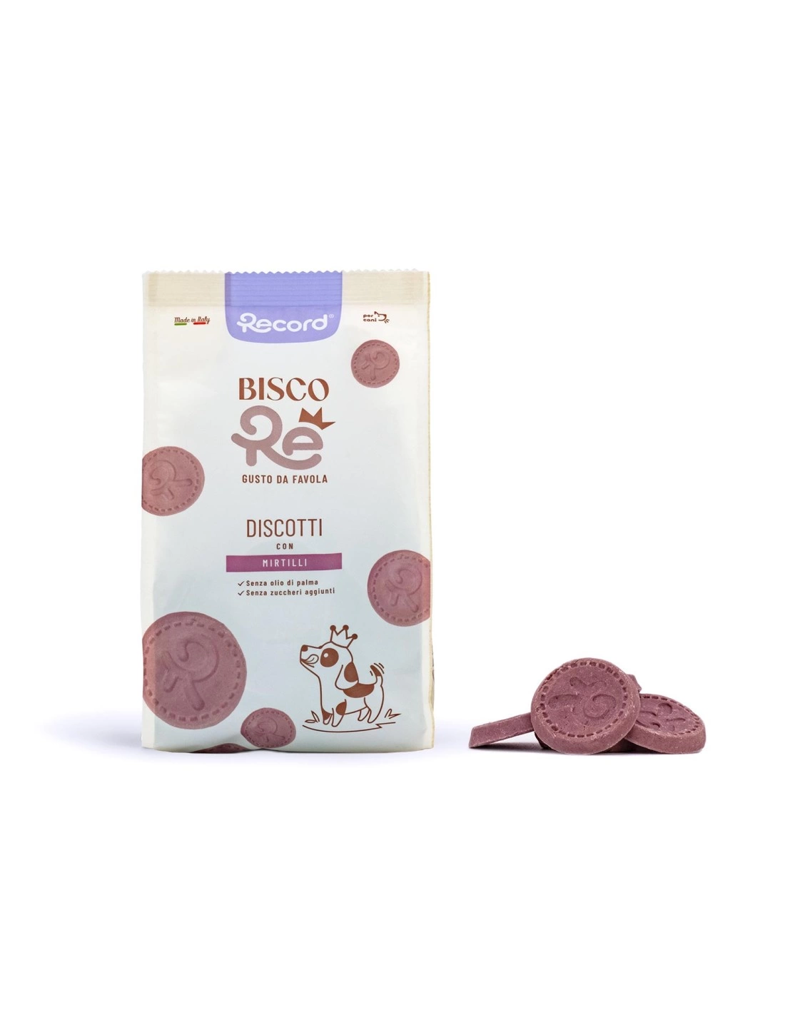 Record Biscotti BiscoRe Discotti ai Mirtilli 400g