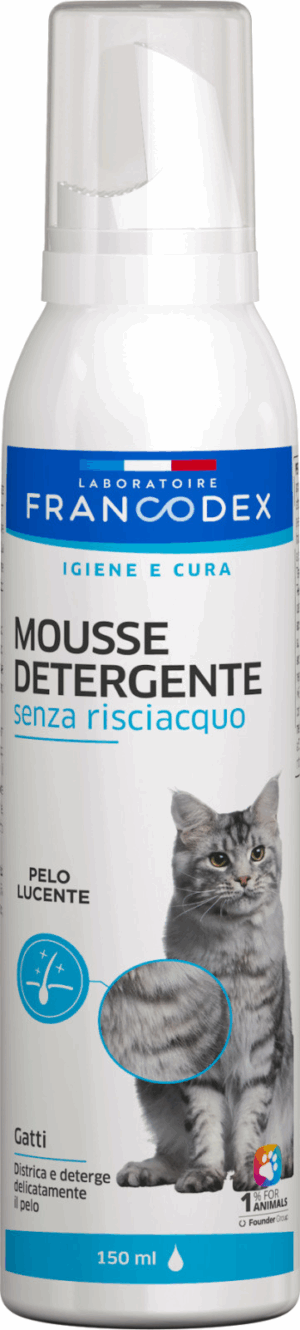 Francodex Schiuma Detergente per Gatti 150ml