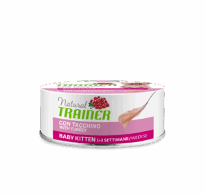 Natural Trainer Baby Kitten con Tacchino 80g